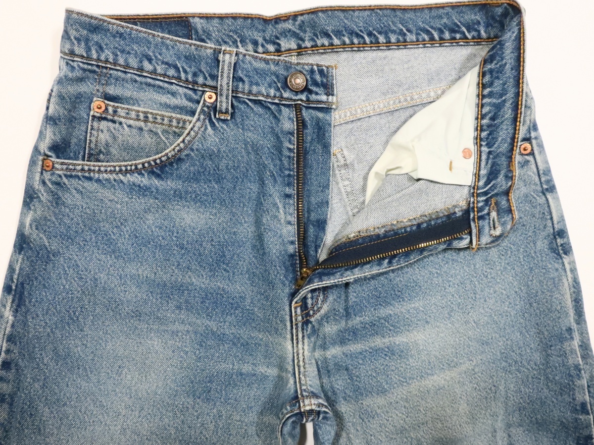 即決★Levi's 610 ボタン裏359 w33 オレンジタブ デニム ジーンズ リーバイス 紙パッチ 90s ヴィンテージ メンズ フィリピン製の画像4