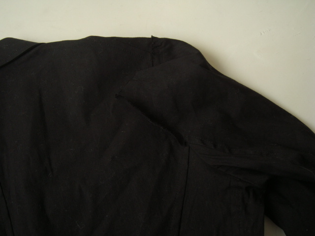 Yohji Yamamoto 春夏 ブラックデザインジャケット size2 ヨウジヤマモト_画像5