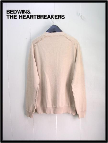 1 新品 ￥25,200【BEDWIN & THE HEARTBREAKERS L/S KNIT CARDIGAN ALLEN ベドウィン＆ザ・ハートブレイカーズ カーディガン】13SS3072_画像3