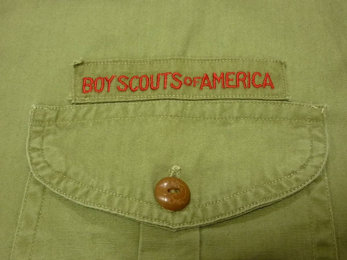 貴重　BOY SCOUTS OF AMERICA ボーイスカウト　オリジナルシャツビンテージ　U.S.A　_画像5