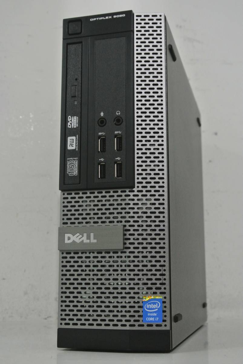 DELL OptiPlex 9020 SFF Core i7 4770(Haswell) 3.40GHz/8GB/500GB/DVD±RW/Win8+Win10/MS-Office/中古美品/激安_画像1