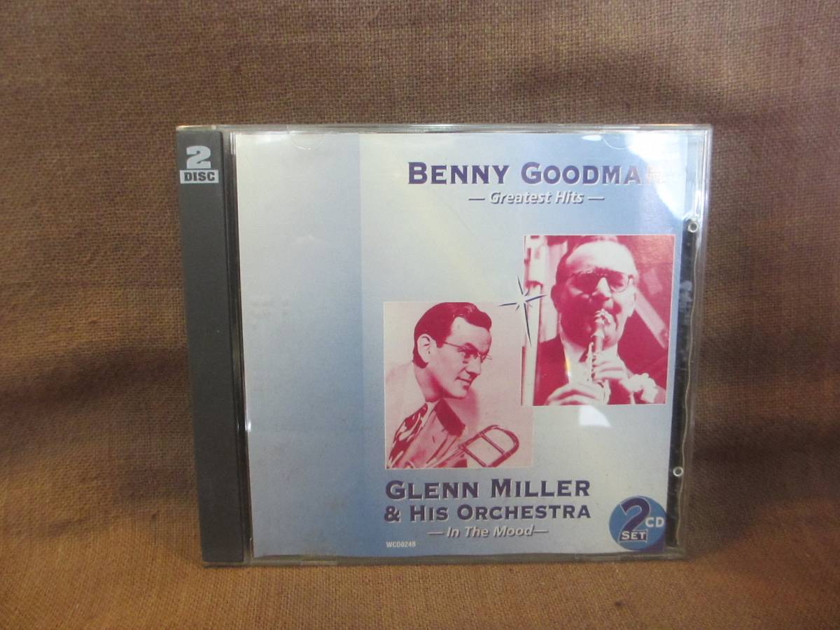BENNY GOODMAN　Greatest Hits　GLENN MILLER ＆ HIS ORCHESTRA　In The Mood　2枚組_画像1