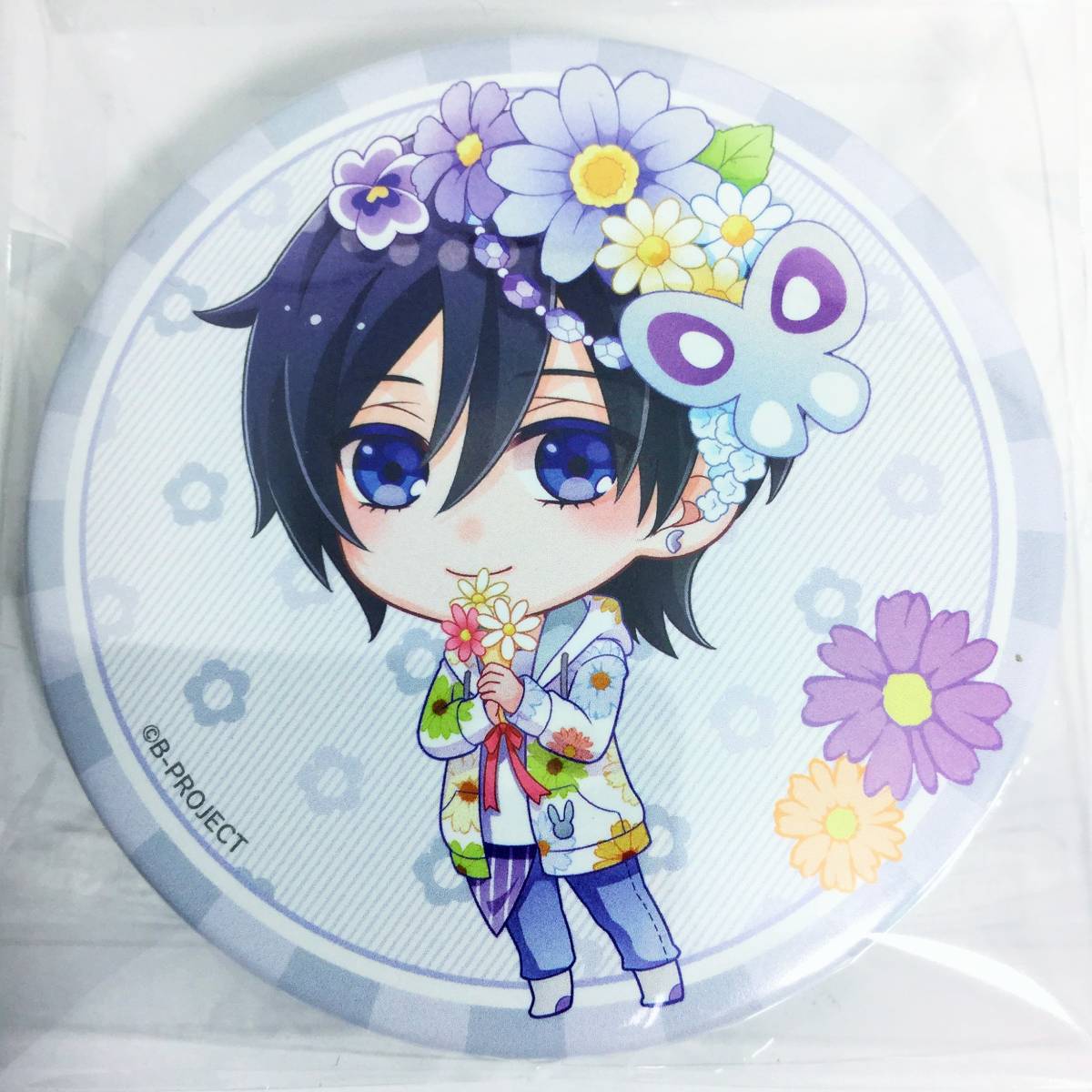 複数あり■ B-PROJECT 花冠 SD 缶バッジ HAPPY FLOWER FESTIVAL 寺光唯月 　 ( グッズ Bプロ KiLLER KiNG キラキン フラフェス ハピフラAGF_画像1