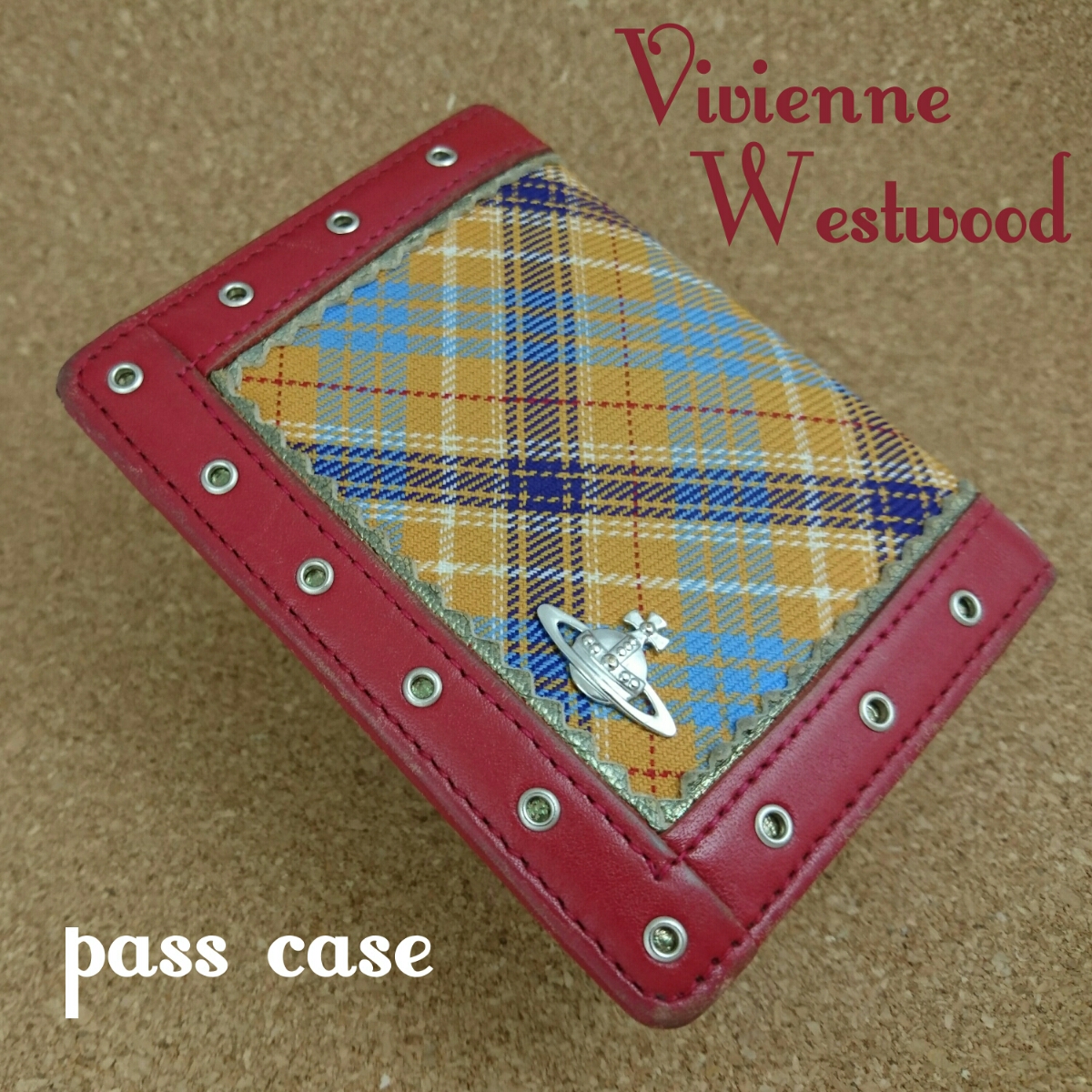 Vivienne　Westwood　ヴィヴィアン　ウエストウッド　パスケース　中古　1166_使用感有ります。