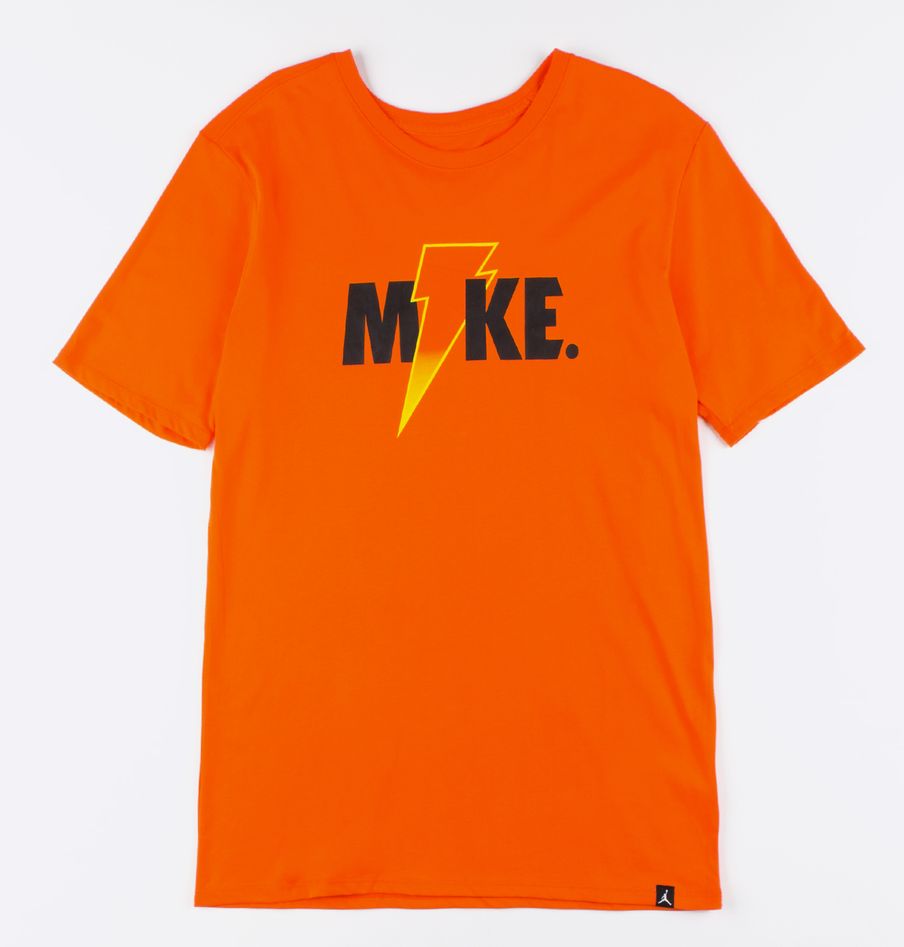 USA限定 人気カラー 【3XL】 NIKE ナイキ Jordan ジョーダン ゲータレード コラボ Like Mike ライニング Tシャツ 半袖 オレンジ USA正規品