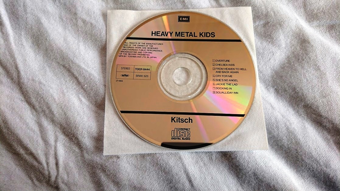 HEAVY METAL KIDS 「KITSCH -ヘヴィ・メタルへの誘惑-」 ブリティッシュ・ロック系名盤 Gary Holton関連_画像4