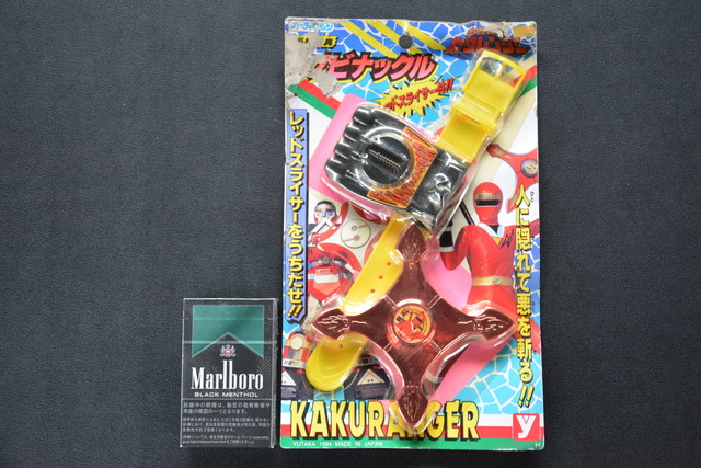  старый . игрушка не использовался * нераспечатанный Ninja Sentai Kaku Ranger инструмент для проволоки bi Knuckle JAPAN для поиска язык -A10 внутри 