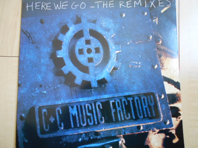 C + C Music Factory Here We Go - The Remixes　 新品同様　Garage House_画像2