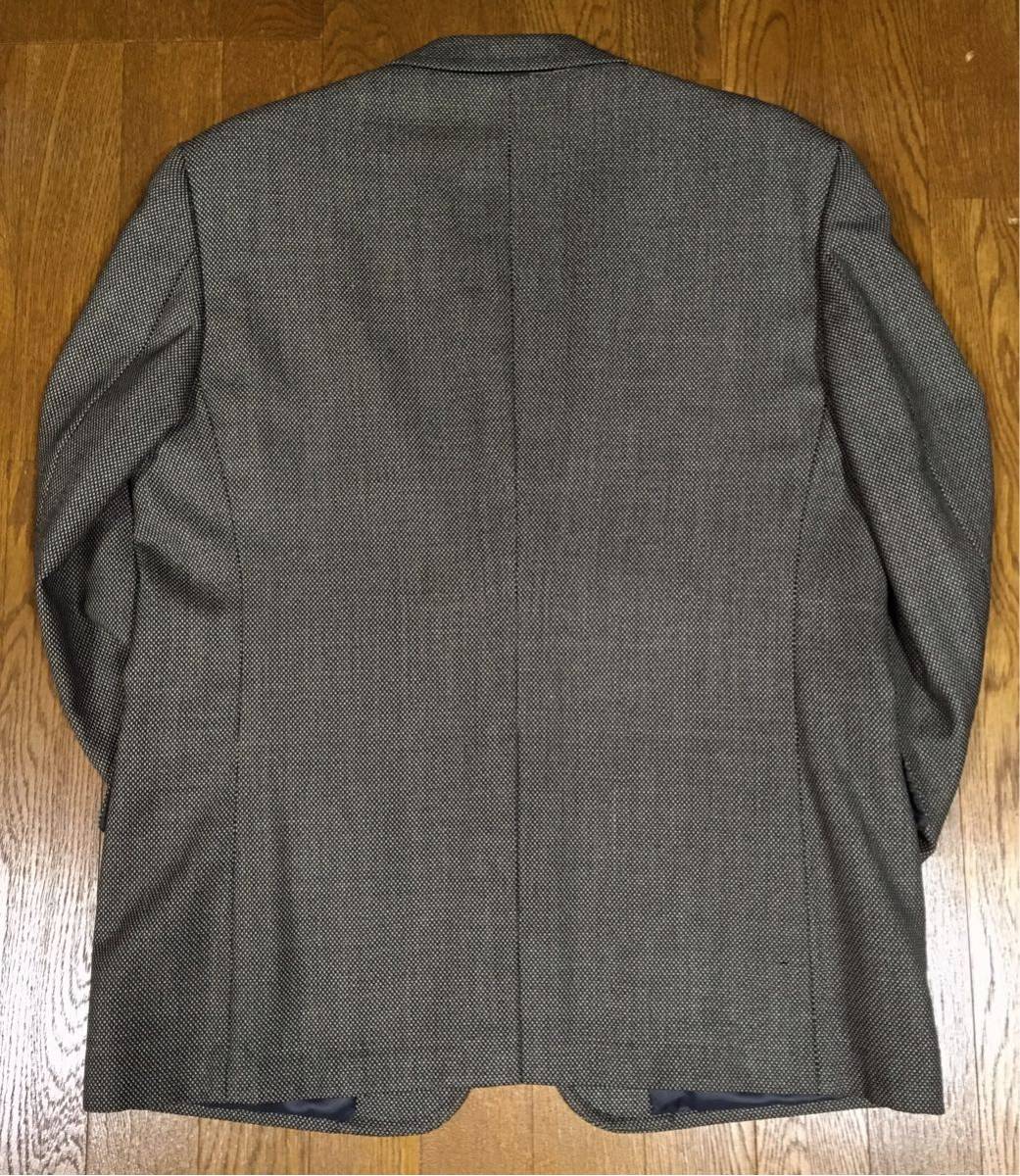  хорошая вещь [SKYJET].. рисунок tailored jacket / костюм жакет D-Gray SIZE:L-LL соответствует 80\'s-90\'s подлинная вещь 