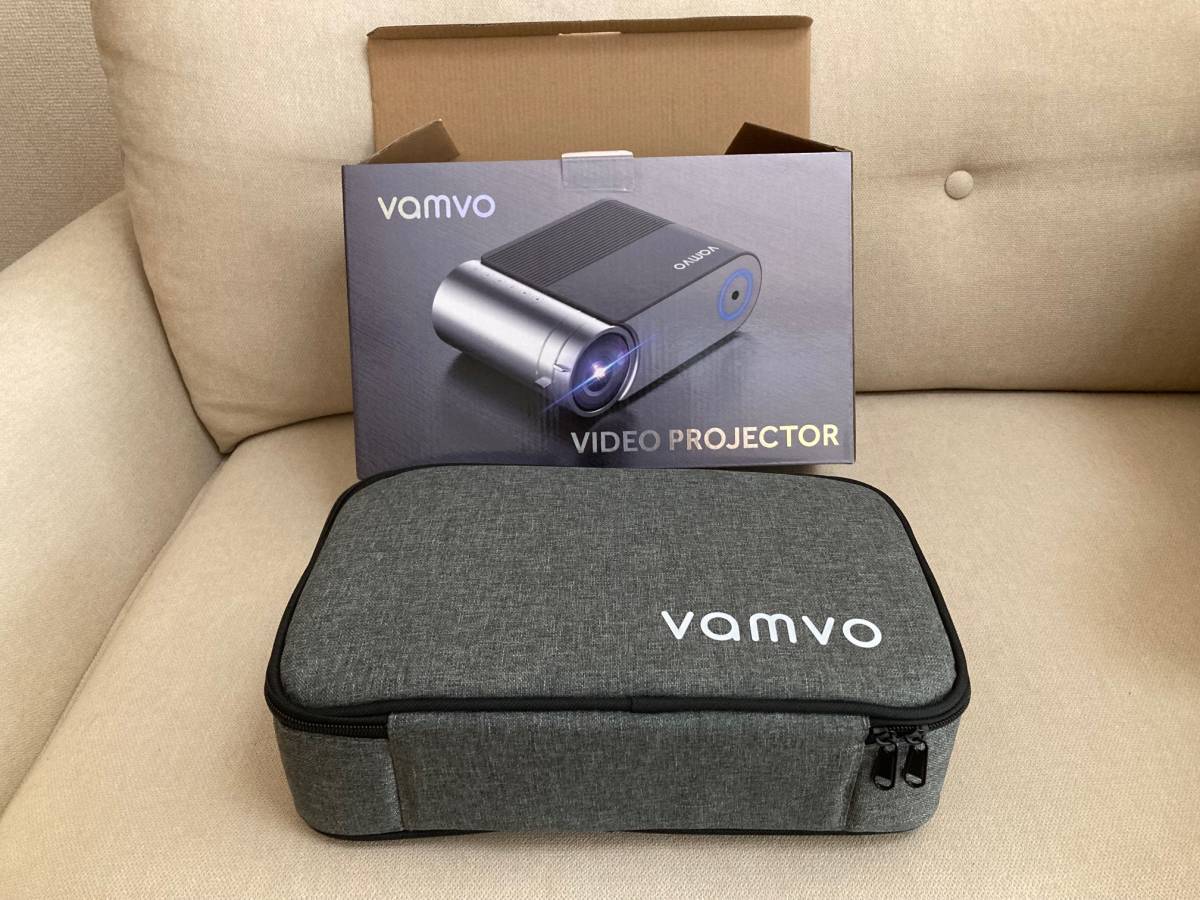 VAMVO プロジェクター 3800lm 小型 ホームシアター - 通販 - pinehotel