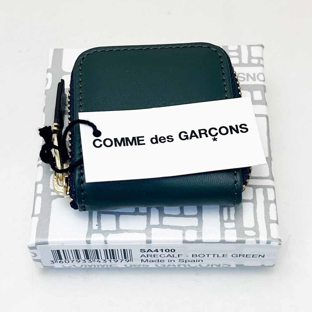 新品 COMME des GARCONS コムデギャルソン 小銭入れ SA4100 グリーン_画像4