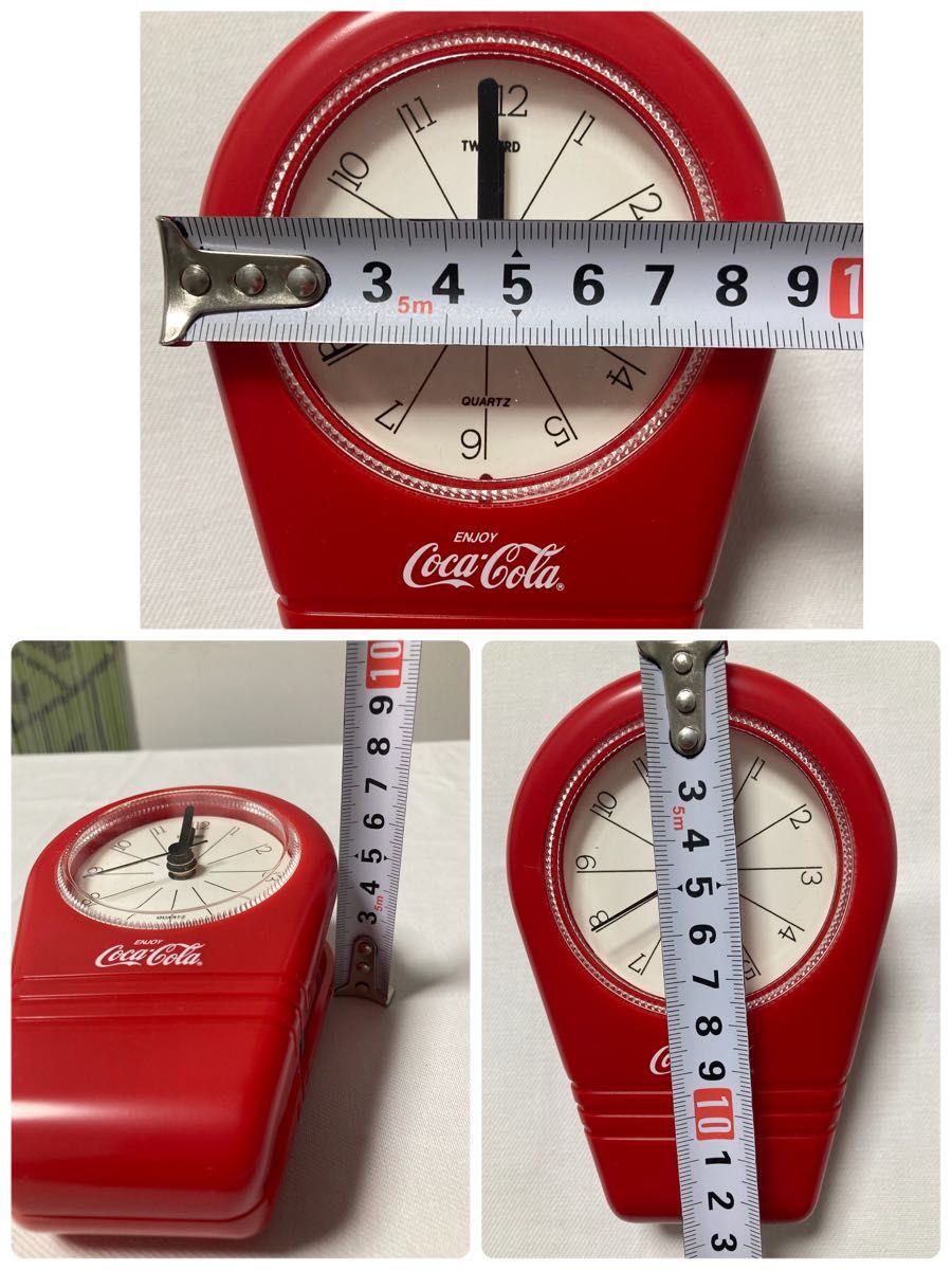 昭和レトロ】未使用 レア 希少 コカ・コーラ クリップクロック 昭和レトロ】未使用 レア 希少 コカ・コーラ クリップクロック