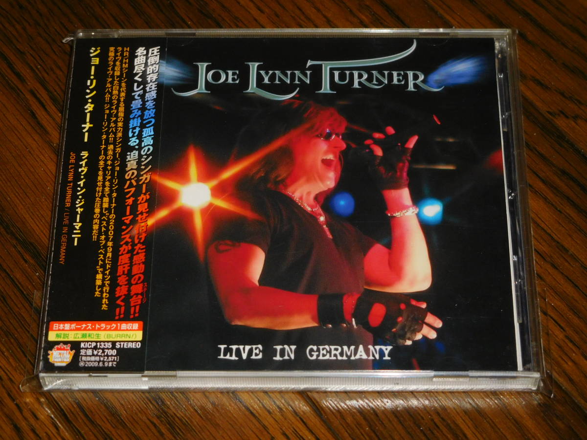  records out of production JOE LYNN TURNER / LIVE IN GERMANY domestic record RAINBOW