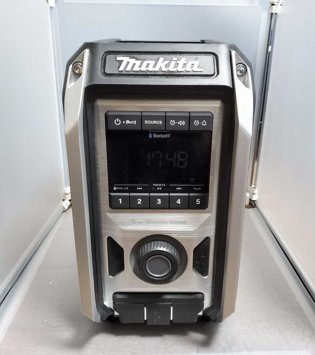 ネイビーシー 未使用新品マキタ(makita) 充電式ラジオ 黒 MR113B 1台