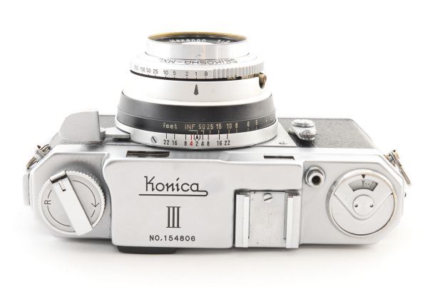 美品!】Konica III/コニカ フィルムカメラ 高級レンジ 美品!】Konica III/コニカ フィルムカメラ 高級レンジ