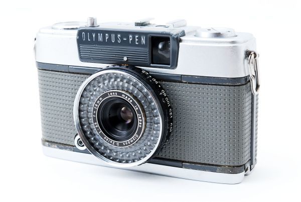 [美品] オリンパス OLYMPUS PEN EE-2 コンパクト 35mm ハーフフレーム フィルムカメラ with D.Zuiko 28mm f/3.5 1858884