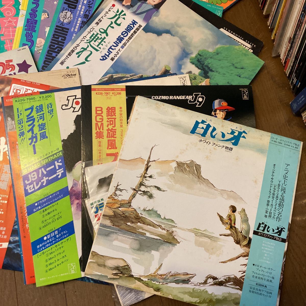 LP record anime ③ 37 sheets +Box1 set ( Macross, Laputa, Conan, Urusei Yatsura, Nausicaa, Doraemon etc. ) obi attaching great number extra attaching 