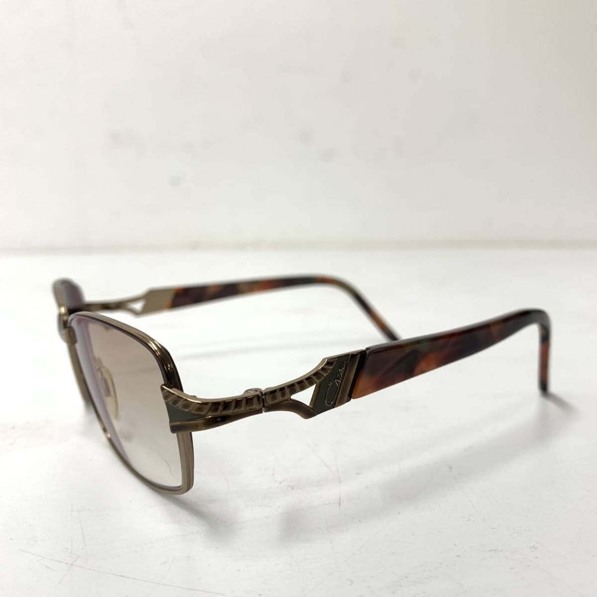 VINTAGE CAZAL サングラス 眼鏡 メガネ メタルフレーム 度入り