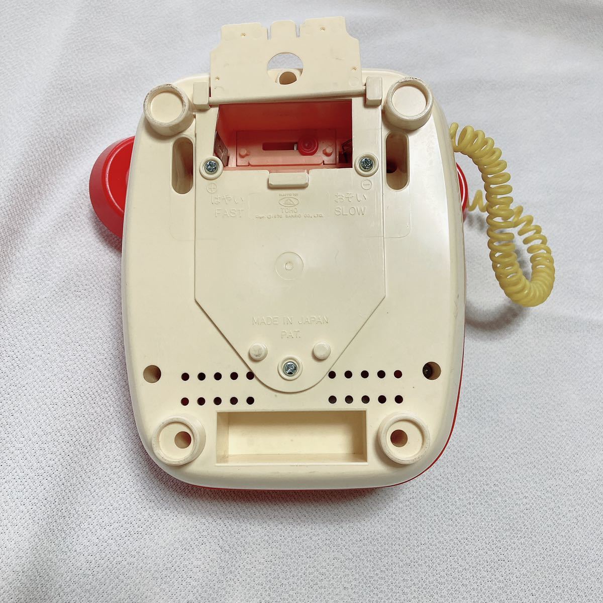 昭和レトロ 【動作確認済み】ハローキティ おはなしでんわ 昭和レトロ 【動作確認済み】ハローキティ おはなしでんわ