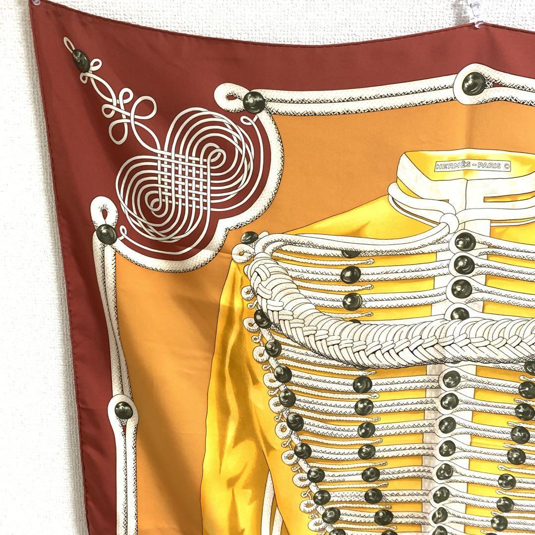 2022年5月新作下旬 ☆美品☆HERMES 大判スカーフ カレ90