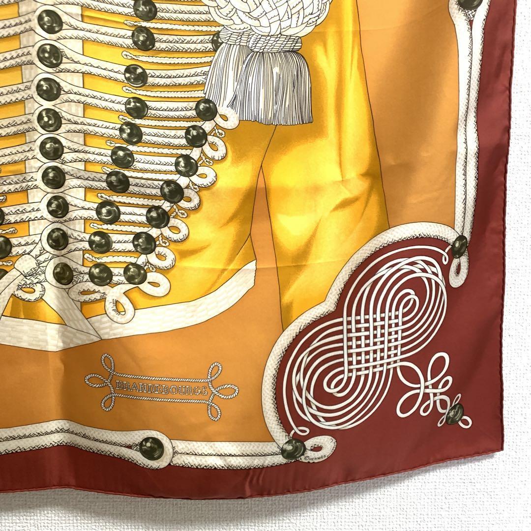 大注目 ☆美品☆HERMES カレ140似サイズ 大判スカーフ 【美品