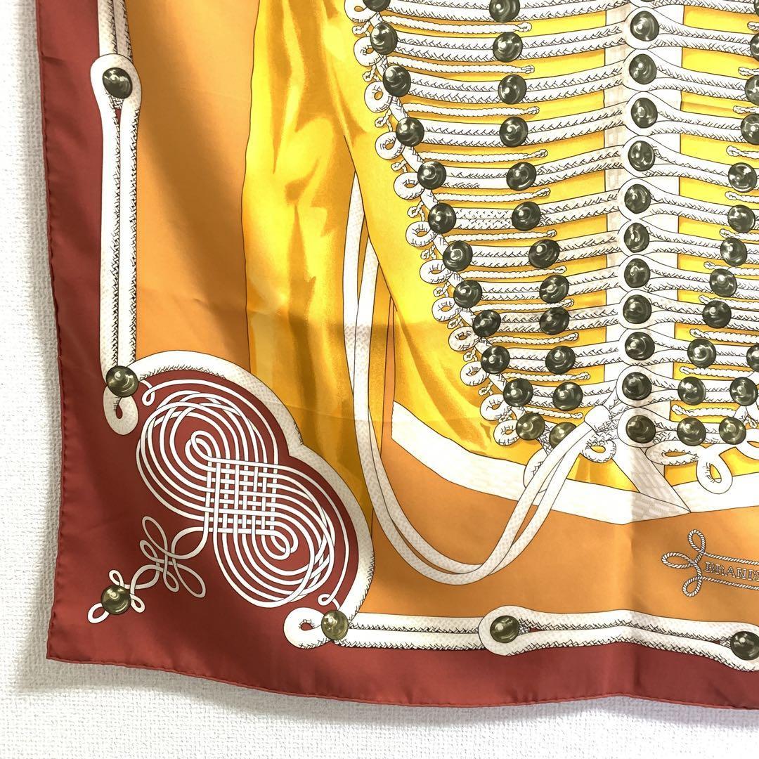 大注目 ☆美品☆HERMES カレ140似サイズ 大判スカーフ 【美品