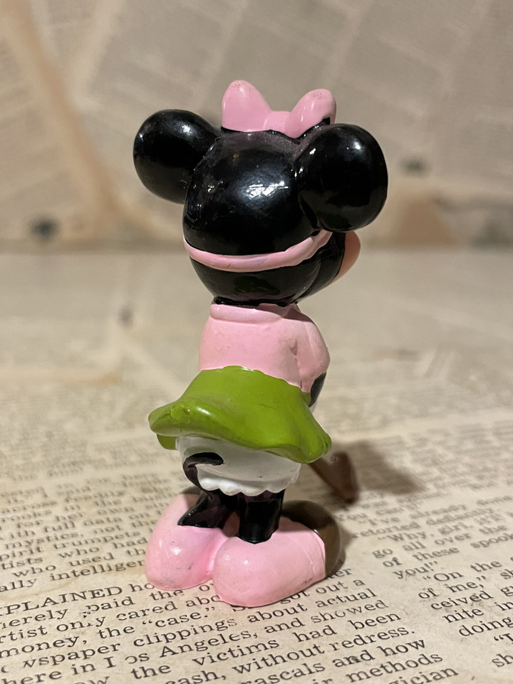 *1980 period / Minnie Mouse /PVC figure / prompt decision Vintage / Disney /Minnie Mouse/PVC Figure(80s) DI-076