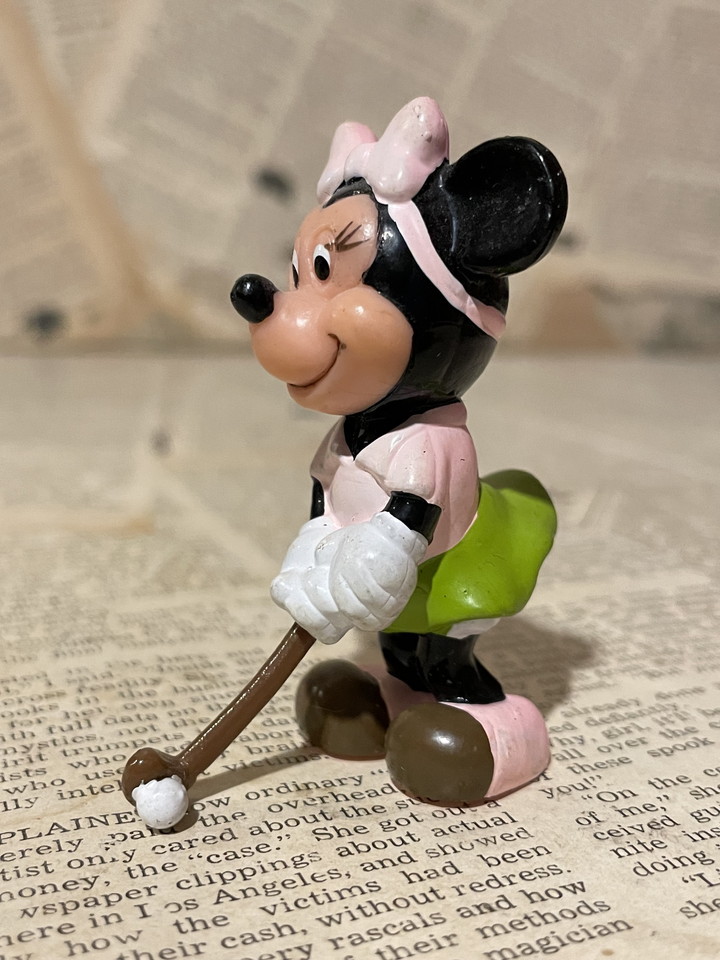 *1980 period / Minnie Mouse /PVC figure / prompt decision Vintage / Disney /Minnie Mouse/PVC Figure(80s) DI-076
