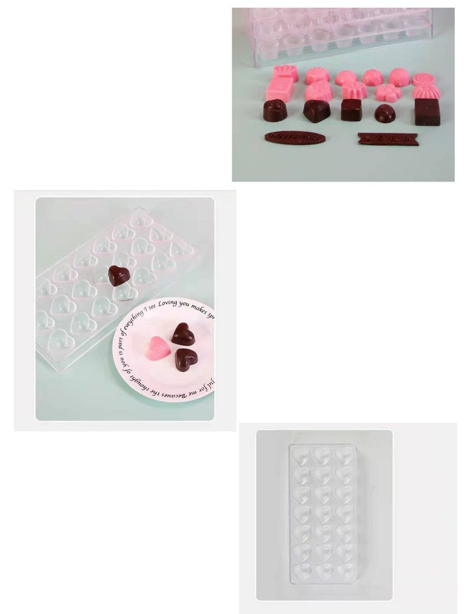 【ダイアモンド】チョコレートモールドポリスチレン製 型抜き ゼリー氷 お菓子金型