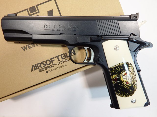 美品 WA ウエスタンアームズ WesternArms コブラ コルト M1911