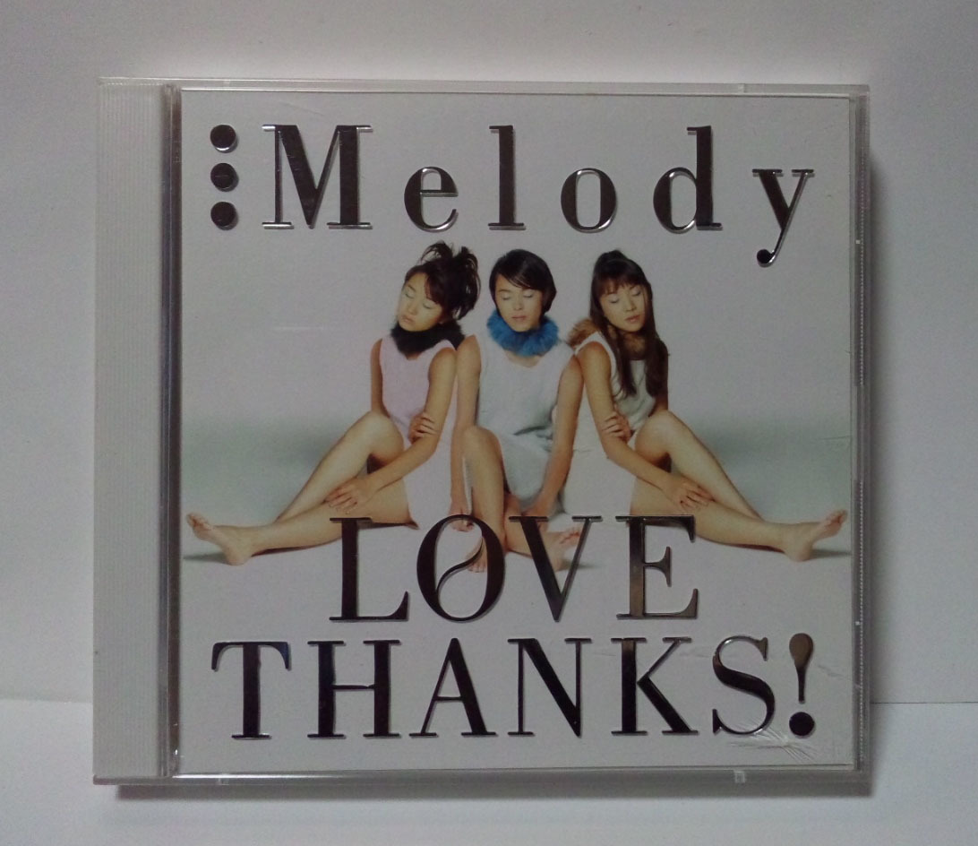 ケース:割れあり! [2枚組/ベストアルバム] Melody - LOVE THANKS ● メロディ_画像1