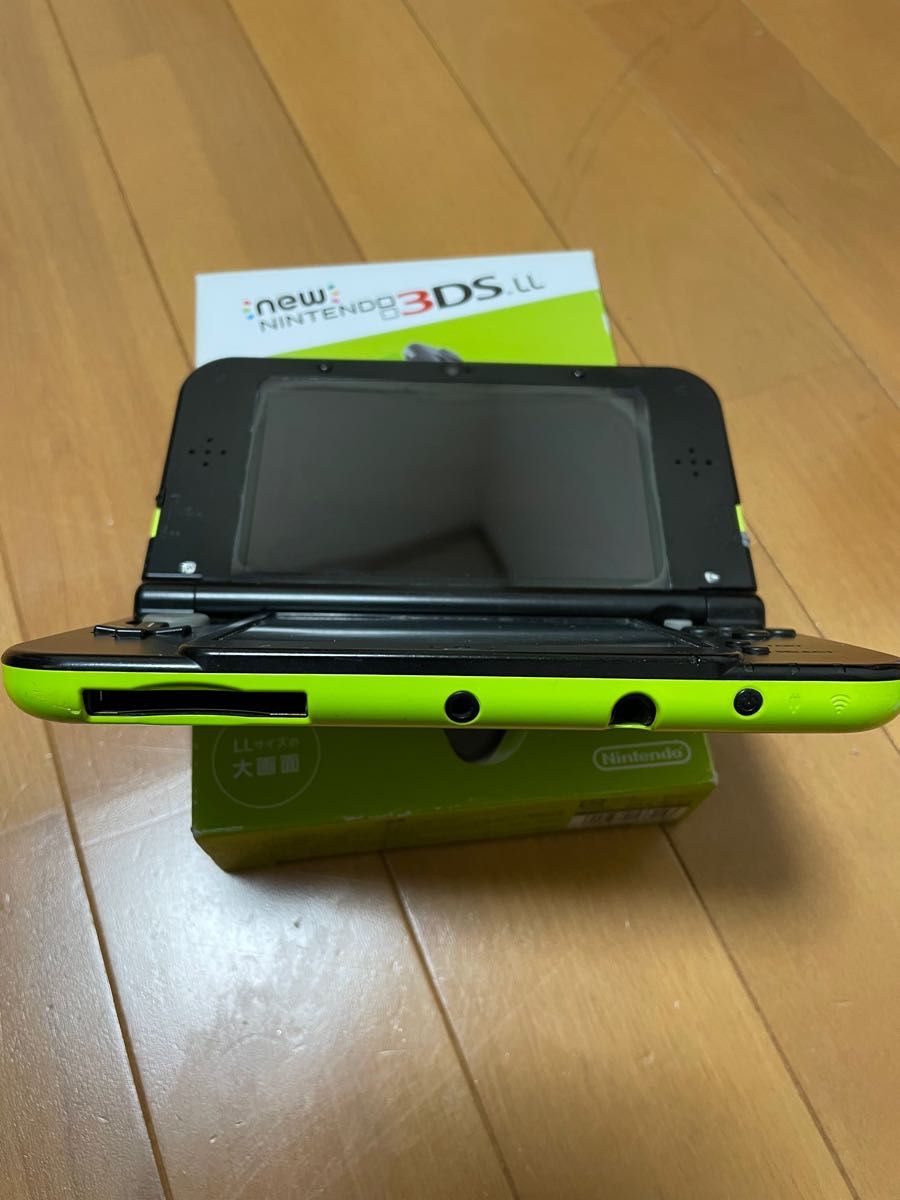 Nintendo New 3DS LL ライム&ブラック ジャンク扱い｜PayPayフリマ