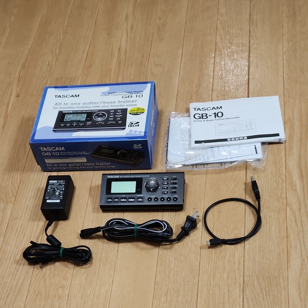 TASCAM トレーナー/レコーダー ギター&ベース用 GB-10