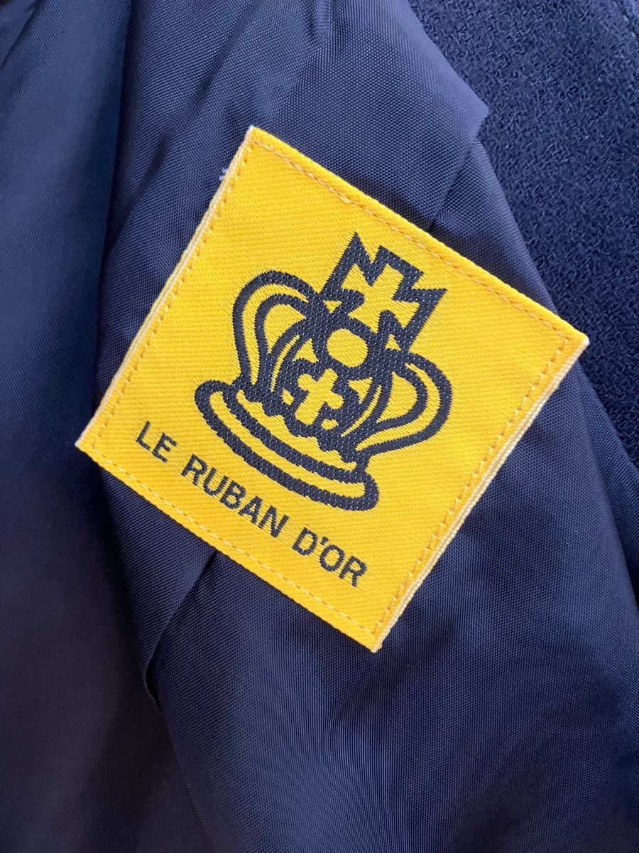 LE RUBAN D'OR お受験スーツ　ネイビー　サイズ0 セットアップスーツ セレモニースーツ