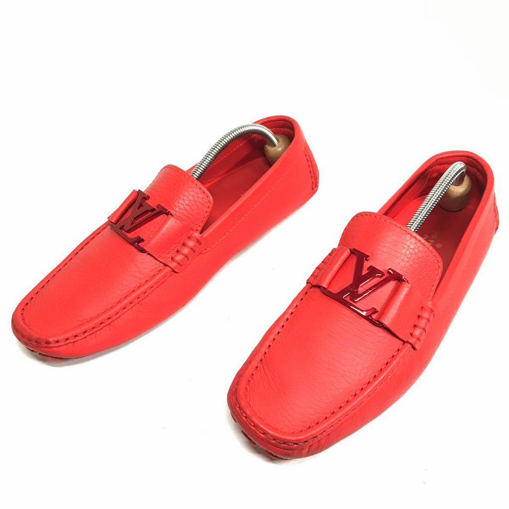 Louis Vuitton ルイヴィトン ドライビングシューズ スリッポン LV