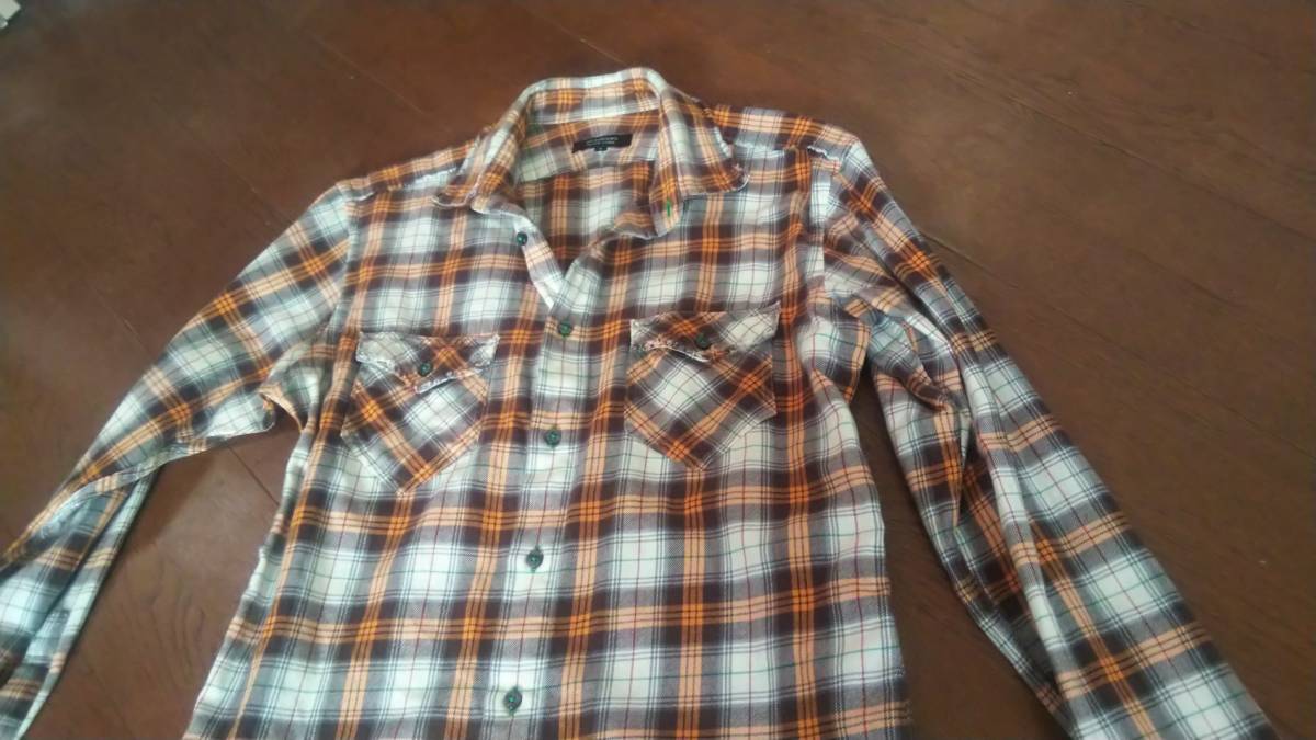  Burberry Black Label check flannel shirt b463