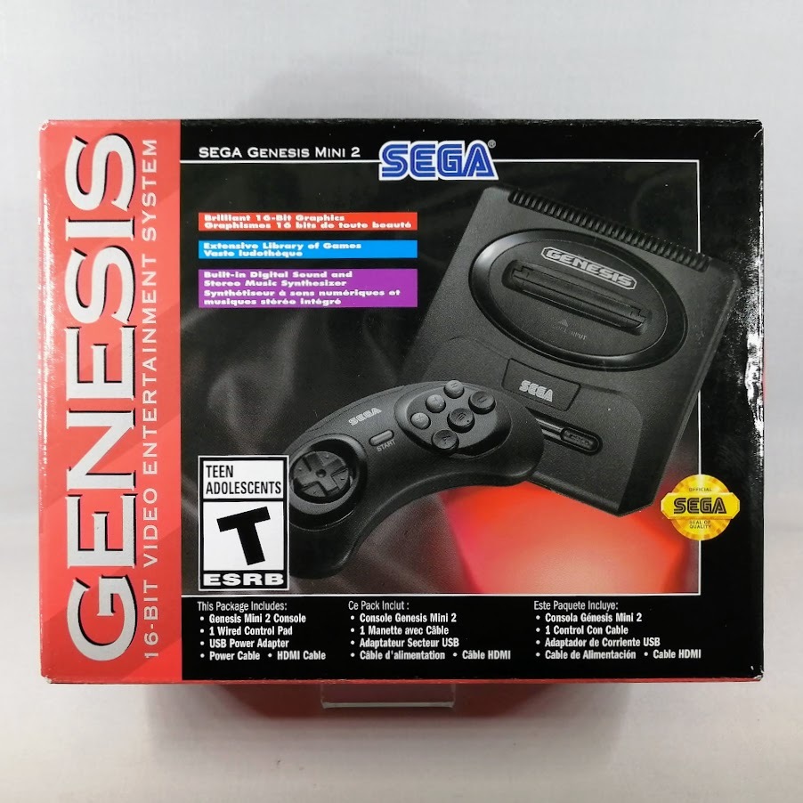 輸入北米版・日本語対応】SEGA Genesis Mini 2 (セガ ジェネシス ミニ