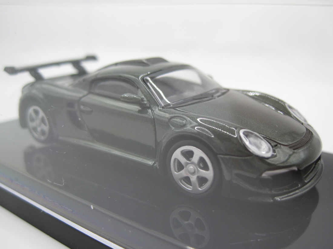 【気軽に楽しむ大人のインテリア】PARAGON PORSCHE Ruf CTR3 ClubSports 左ハンドル/Oak Green-1/64 ☆未使用、未展示品☆即決有★彡_画像8