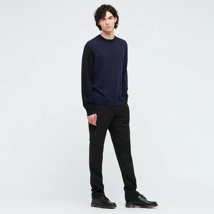 21SS ＋J UNIQLO ジルサンダー ユニクロ カシミヤ クルーネック セーター 長袖 ニット M ブラウン 351-445805 茶 グレー ルメール U U_カラー違いの参考画像です。