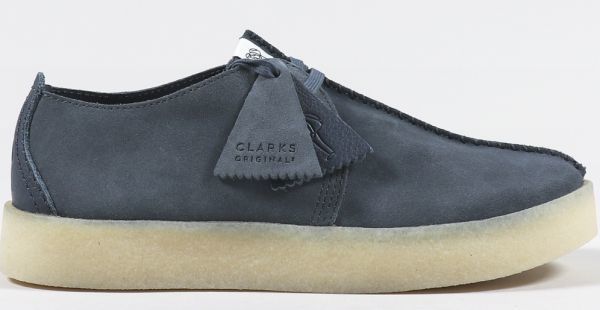 送料無料 CLARKS オリジナルズ 30cm トレックカップ ブルー スエード ビジネス スニーカー ビジネス ブーツ ランニング マウンテン JJJ148_画像2