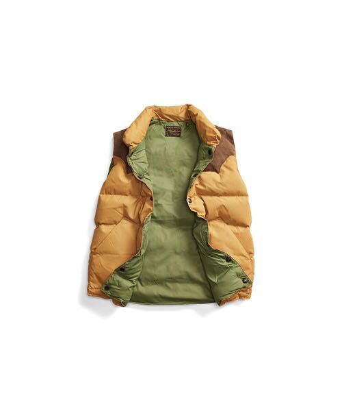 日/祝も発送 RRL スエードヨーク キルテッド ベスト Sサイズ 新品未