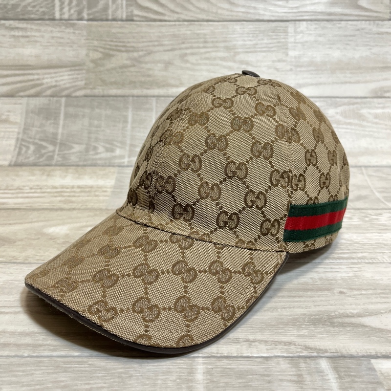 5653 GUCCI シェリーライン GGキャンバス キャップ | www.casaleta.it