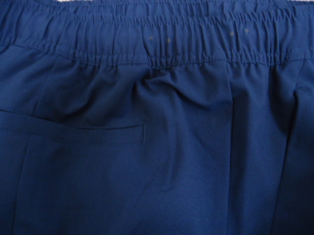 [KCM]Z-lecoq-45-S* выставленный товар *[le coq sportif/ Le Coq ] женский стрейч 9 минут длина конические брюки QMWPJD30 темно-синий размер S