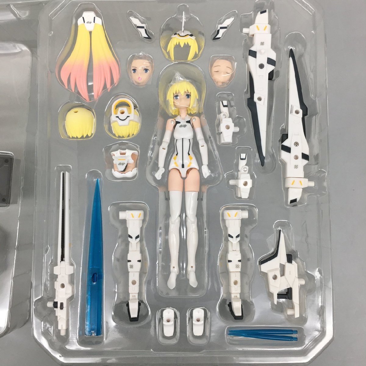 コナミ KONAMI フィギュア 武装神姫 天使型 MMS アーンヴァルMk.2 FL016 美品 2302LBM042_画像4