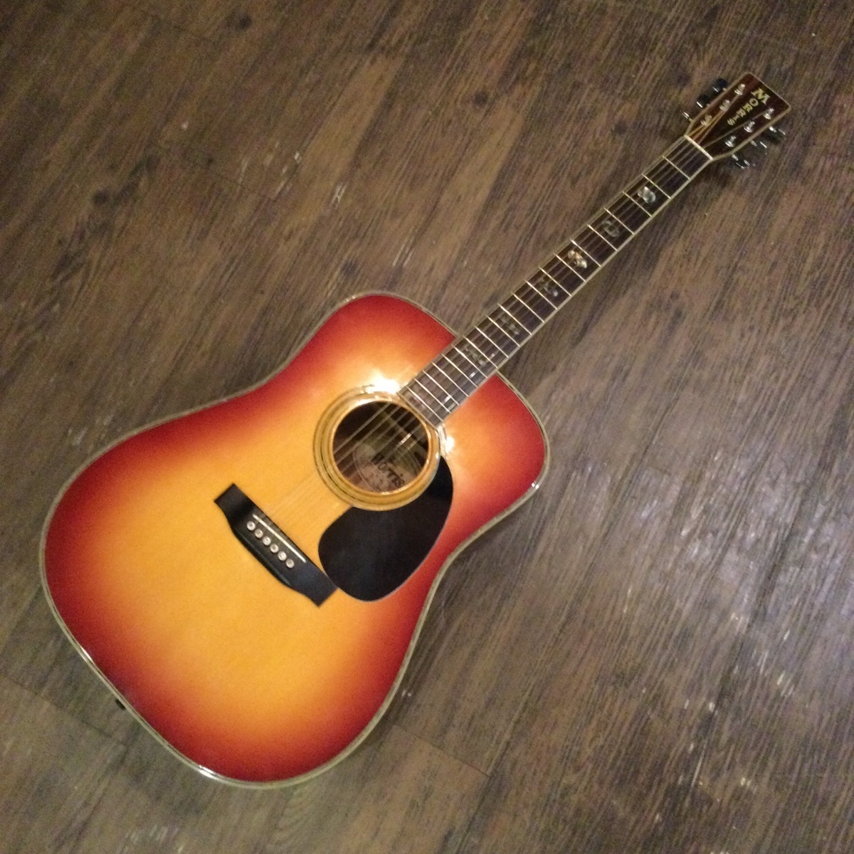 Morris W-40 Acoustic Guitar Made in Japan アコースティックギター モーリス -GrunSound-z080-_画像1