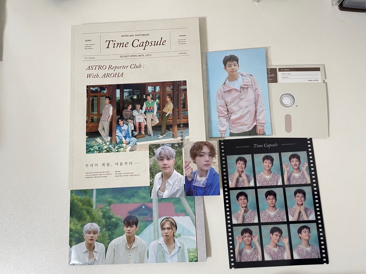 ASTRO 2021 PHOTOBOOK TIME CAPSULE (NO PHOTOCARD， FILM PHOTO) 海外