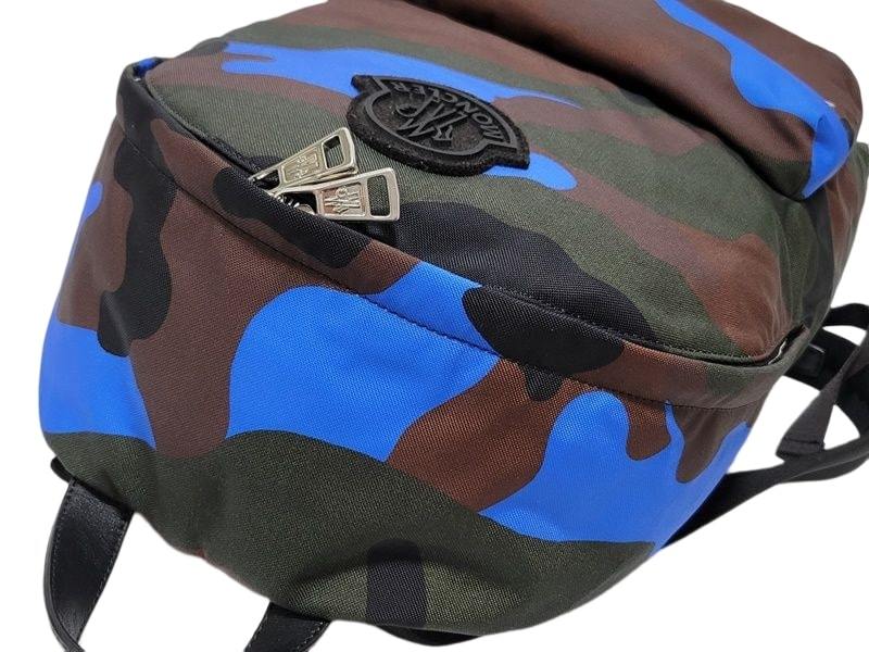 13 4万本物新品モンクレールMONCLER ナイロンxレザーリュック バッグ