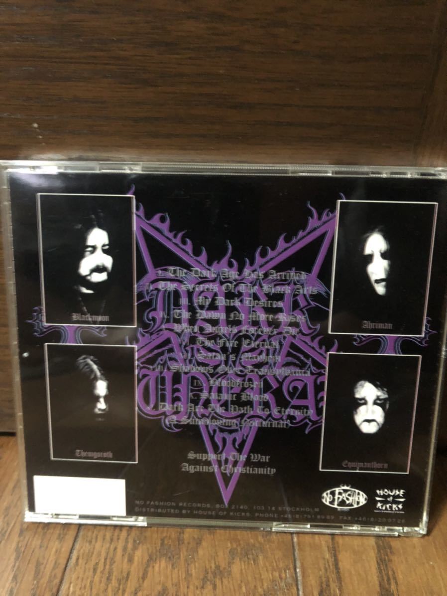 Dark Funeral The Secrets of the Black Arts 1996年ブラックメタル　1996年正規No Fashion盤　marduk dissection sorhin setherial_画像2