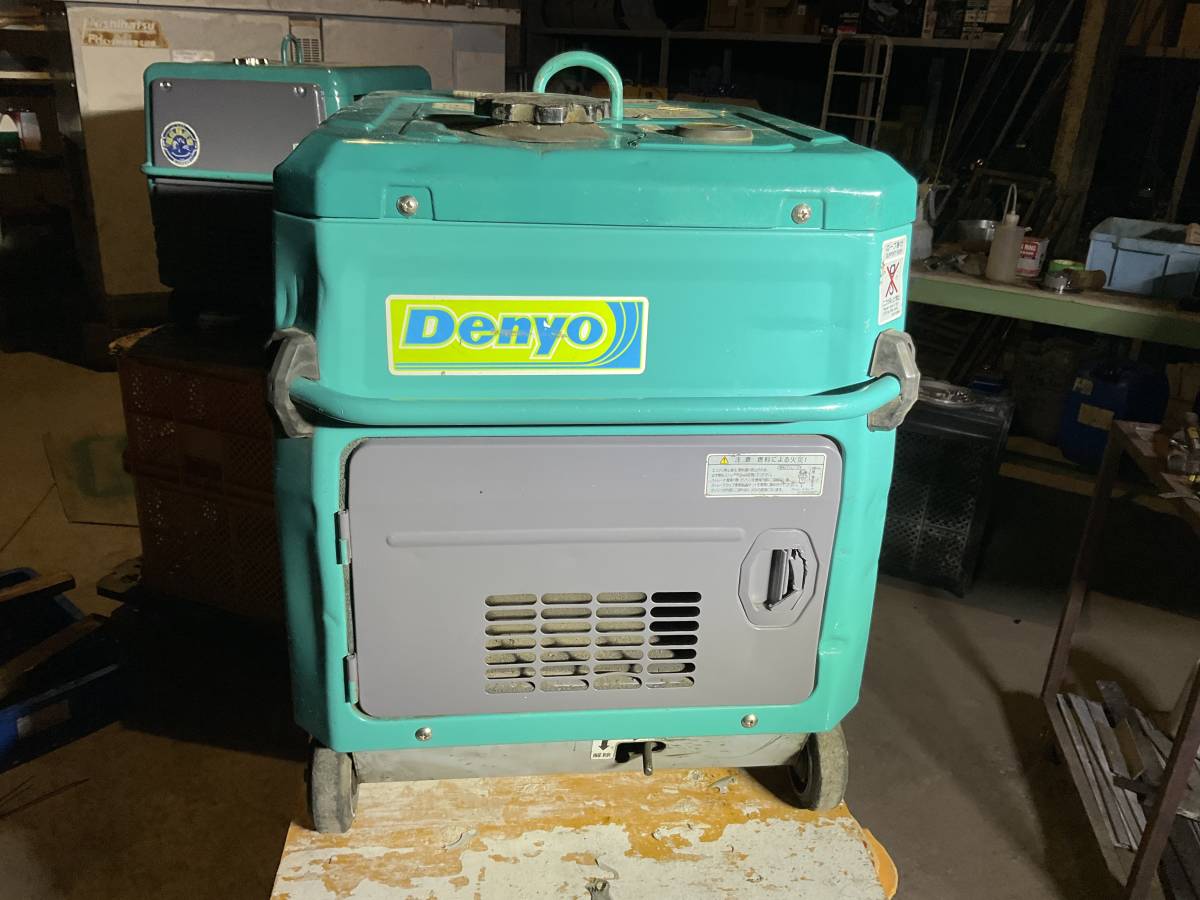 Denyo デンヨー GAW-150ES2 整備済み 可動品 溶接機 防音溶接機 Denyo デンヨー GAW-150ES2 整備済み 可動品 溶接機 防音溶接機