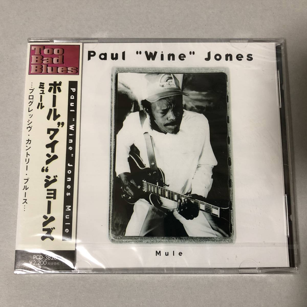 Paul Wine Jones ポール ワイン ジョーンズ CD Robert Palmer ロバート・パーマー Progressive Country Blues カントリー ブルース_画像1